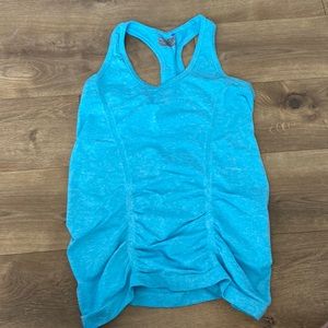 blue athleta tank top
